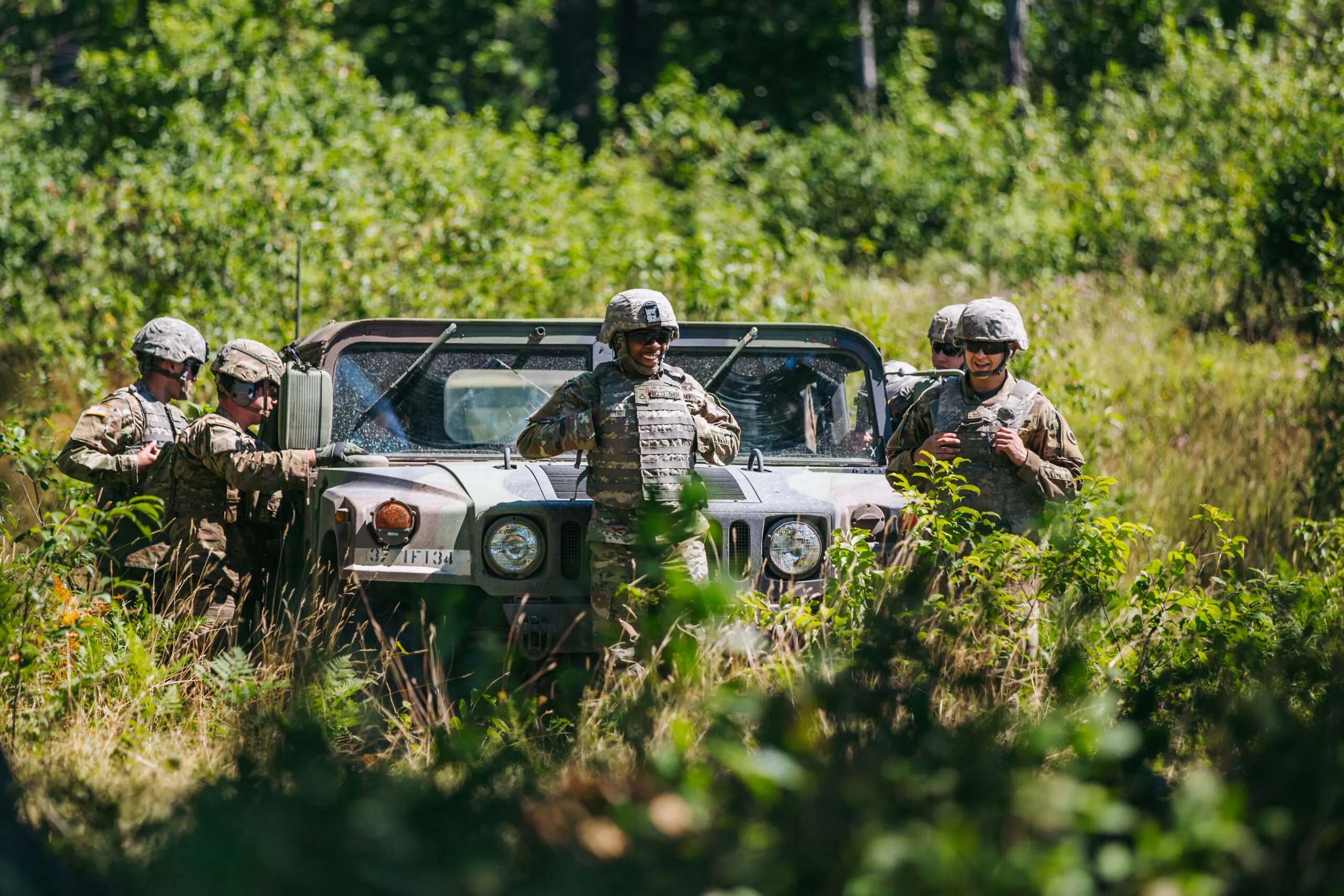 Northern Strike, a defense exercise at Camp Grayling in Michigan.