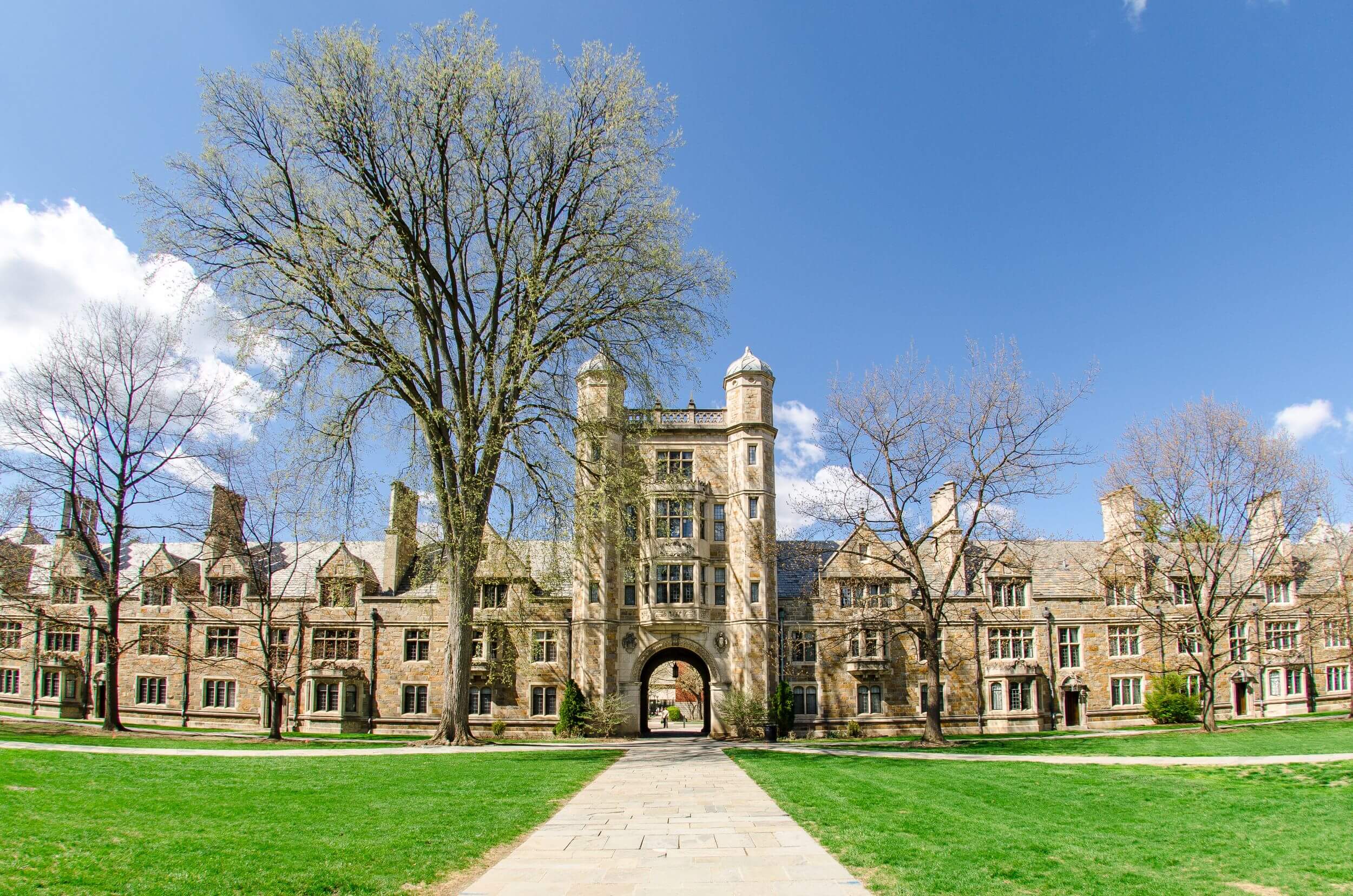 Facade of University of Michigan's Law School.