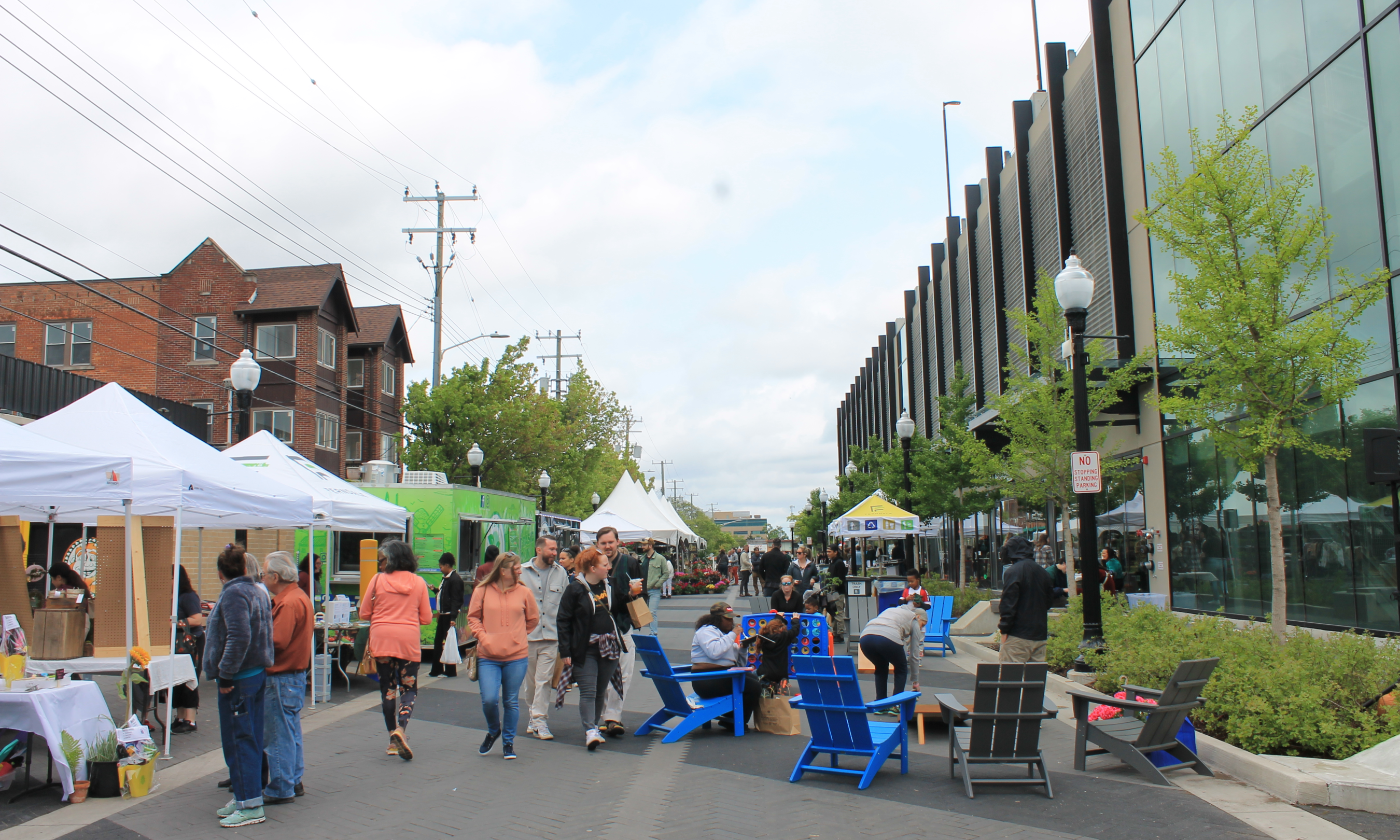 street in downtown ferndale